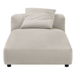 Solace Modular Upholstered Fabric Armless Chaise Lounge - Image 25