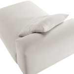 Solace Modular Upholstered Fabric Armless Chaise Lounge - Image 26