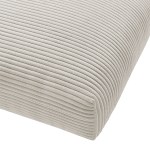 Solace Modular Corduroy Upholstered Ottoman - Image 6