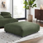 Solace Modular Corduroy Upholstered Ottoman - Image 14