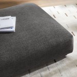 Solace Modular Upholstered Fabric Ottoman - Image 8