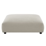 Solace 4-Piece Modular Upholstered Fabric Sectional Sofa With Ottoman - Image 29