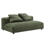 Solace 4-Piece Modular Corduroy Upholstered Sectional Sofa With Ottoman - Image 24