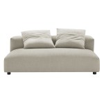 Solace Modular Upholstered Fabric Armless Loveseat - Image 16