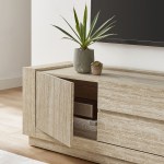 Hollis 59" Travertine TV Stand - Image 11