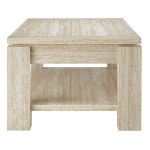 Hollis Travertine Coffee Table - Image 5