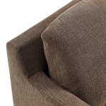 Serene Fabric Slipcovered Swivel Armchair - Image 17