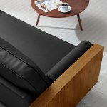 Kellan Vegan Leather Sofa - Image 10