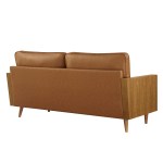 Kellan Vegan Leather Sofa - Image 15