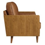 Kellan Vegan Leather Loveseat - Image 14