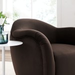 Compose Performance Velvet Swivel Armchair - Image 19