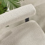 Nautica Outdoor Patio Aluminum Dining Armchairs Set of 2 - Image 44