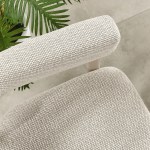 Nautica Outdoor Patio Aluminum Dining Armchairs Set of 2 - Image 66