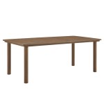 Parkland 76" Outdoor Patio Aluminum Dining Table - Image 28