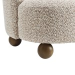 Monroe Boucle Fabric Accent Chair - Image 8