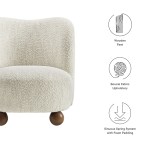 Monroe Boucle Fabric Accent Chair - Image 13
