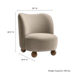 Monroe Performance Velvet Accent Chair - Image 21
