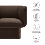 Tate Performance Velvet Accent Chair - Image 12