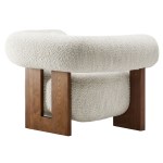 Jace Boucle Accent Chair - Image 6
