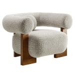 Jace Boucle Accent Chair - Image 11