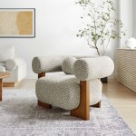 Jace Boucle Accent Chair - Image 18