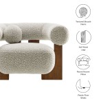 Jace Boucle Accent Chair - Image 13