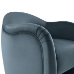 Compose Performance Velvet Accent Chair - Image 17
