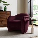 Compose Performance Velvet Accent Chair - Image 36