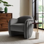 Compose Performance Velvet Accent Chair - Image 45