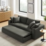 Commix Down Filled Overstuffed Sleeper Sofa - Image 17