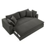 Commix Down Filled Overstuffed Sleeper Sofa - Image 8