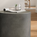 Brion Indoor - Outdoor Patio Concrete Stool - Image 19