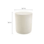 Brion Indoor - Outdoor Patio Concrete Stool - Image 32