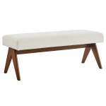 Lyra 47" Boucle Upholstered Bench - Image 11