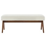 Lyra 47" Boucle Upholstered Bench - Image 15