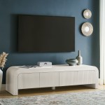 Waterflute 68" Fluted TV Stand
