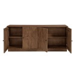 Veda 72" Mango Wood Sideboard Cabinet - Image 7