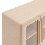 Evren 4-Door Sideboard Storage Display Cabinet - Image 8