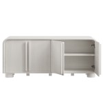 Bellamy Curved 4-Door Sideboard Cabinet - Image 7