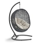 Encase Swing Outdoor Patio Lounge Chair - Image 9