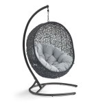 Encase Swing Outdoor Patio Lounge Chair - Image 25