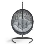 Encase Swing Outdoor Patio Lounge Chair - Image 28