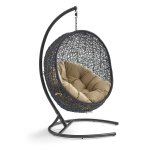 Encase Swing Outdoor Patio Lounge Chair - Image 41