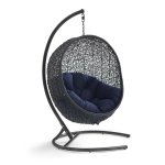 Encase Swing Outdoor Patio Lounge Chair - Image 57