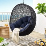Encase Swing Outdoor Patio Lounge Chair - Image 63