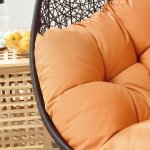 Encase Swing Outdoor Patio Lounge Chair - Image 80