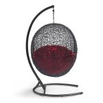 Encase Swing Outdoor Patio Lounge Chair - Image 107