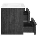 Render 24" Wall-Mount Bathroom Vanity - Image 7