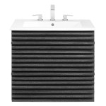 Render 24" Wall-Mount Bathroom Vanity - Image 5