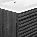 Render 24" Wall-Mount Bathroom Vanity - Image 8